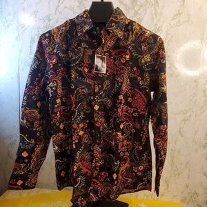 Paisley Print Blouse